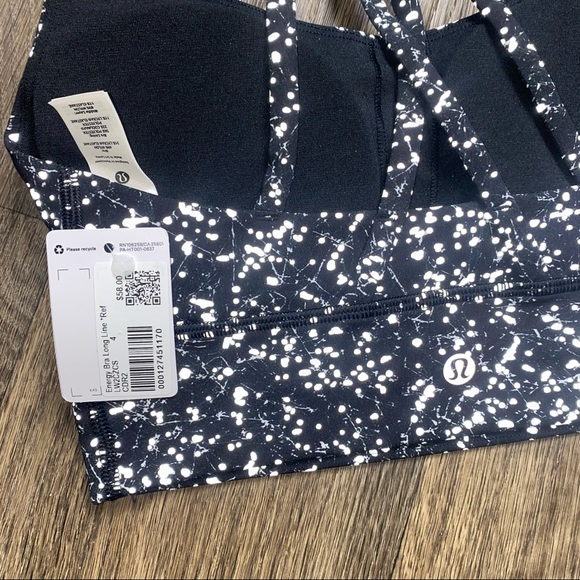Lululemon Energy Bra Long Line Reflective - Picture 5 of 7